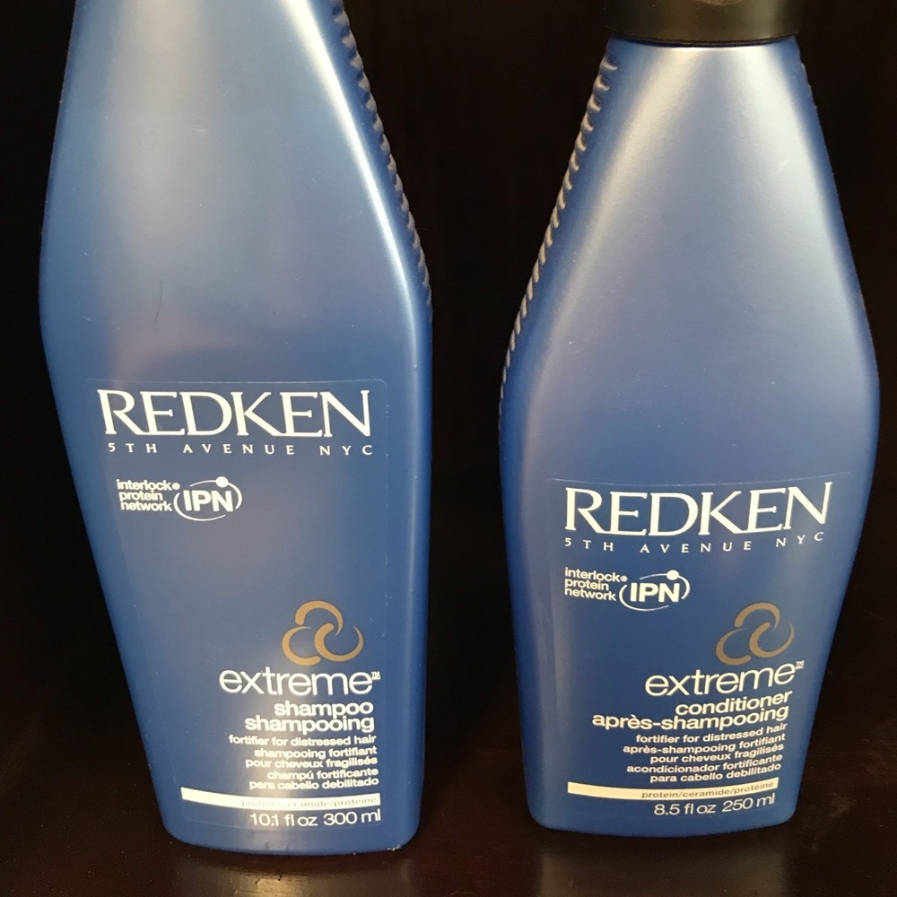 Redken Shampoo and Conditioner.